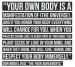 Your own body